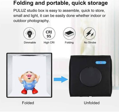 PULUZ 30cm Ring Light Photo Studio Box – PU5030B