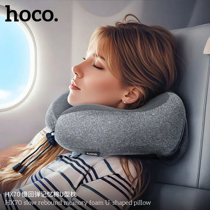 Hoco HX70 Slow Rebound Memory Foam U-Shaped Pillow