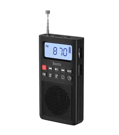 Hoco HI51 Portable Radio Bluetooth Speaker – 5W AM/FM USB/TF