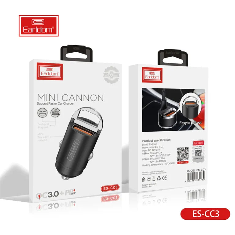 Earldom CC3 QC Quick Charge QC 3.0 - Saif Al Najmi Kw