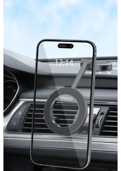 Earldom ET-EH316 Magnetic Foldable Phone Stand – 360° Adjustable Metal Base