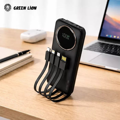Green Lion 10000mAh Power Pulse Power Bank - Saif Al Najmi KwPower BanksGreen LionSaif Al Najmi KwGreen Lion 10000mAh Power Pulse Power Bank