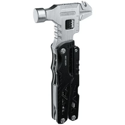 Green Lion 18 In 1 Multi Tool Hammer Survival Kit With Pouch - Saif Al Najmi KwTOOLKITGreen LionSaif Al Najmi KwGreen Lion 18 In 1 Multi Tool Hammer Survival Kit With Pouch