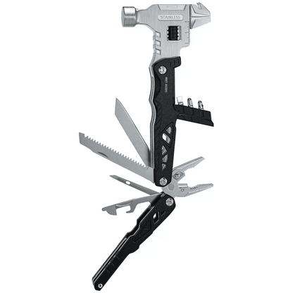 Green Lion 18 In 1 Multi Tool Hammer Survival Kit With Pouch - Saif Al Najmi KwTOOLKITGreen LionSaif Al Najmi KwGreen Lion 18 In 1 Multi Tool Hammer Survival Kit With Pouch