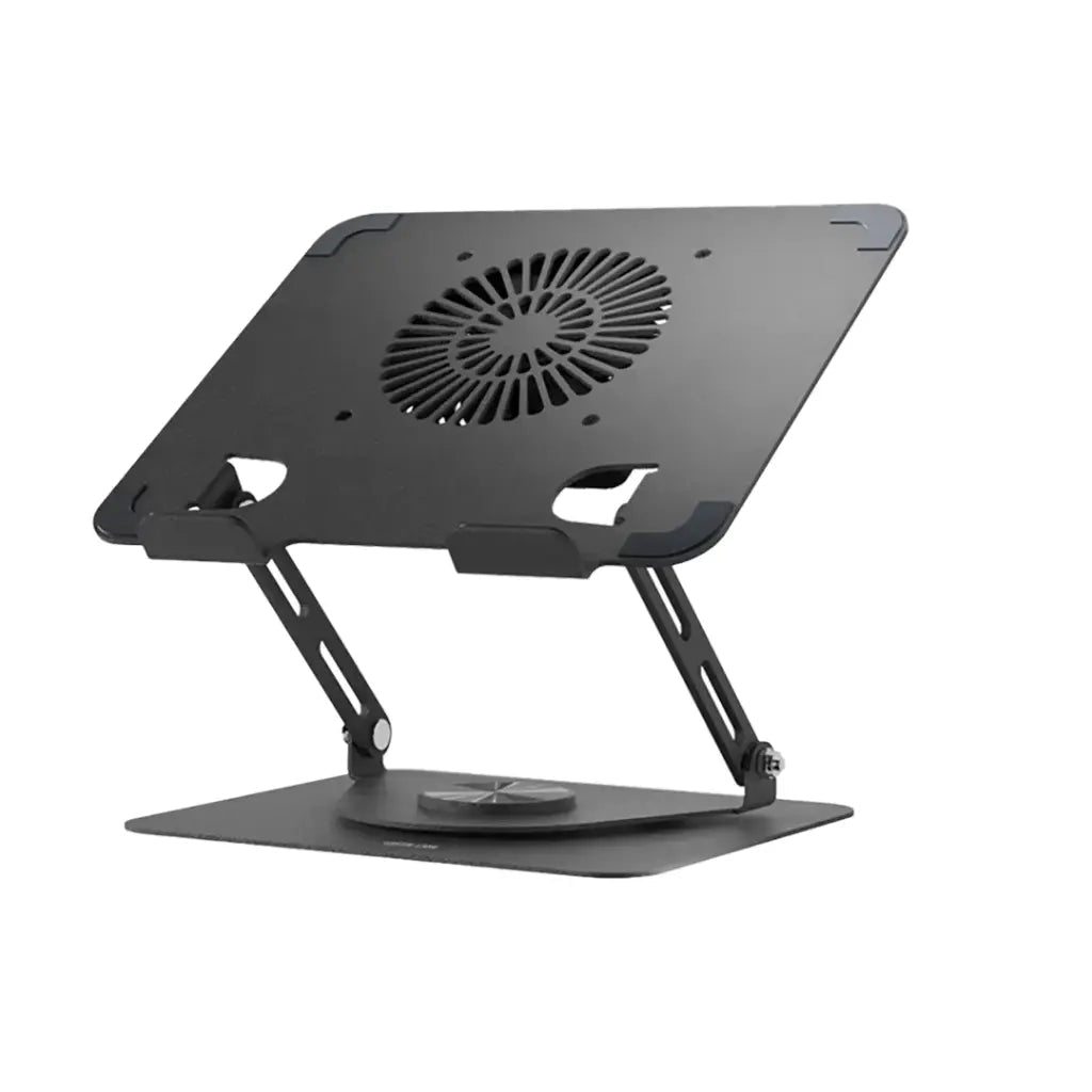 Green Lion Adjustable Laptop Stand with Cooling Fan 360° - Saif Al Najmi Kwlaptop standGreen LionSaif Al Najmi KwGreen Lion Adjustable Laptop Stand with Cooling Fan 360°