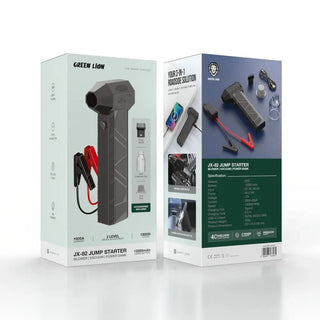 Green Lion JX - 82 Jump Starter 12000mAh Blower Vacuum Power Bank - Saif Al Najmi KwJump StarterGreen LionSaif Al Najmi KwGreen Lion JX - 82 Jump Starter 12000mAh Blower Vacuum Power Bank