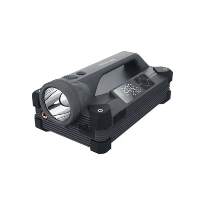 Green Lion JX66 Jump Starter Tyre Inflator Power Bank Gray - Saif Al Najmi KwCar Jump StarterGreen LionSaif Al Najmi KwGreen Lion JX66 Jump Starter Tyre Inflator Power Bank Gray