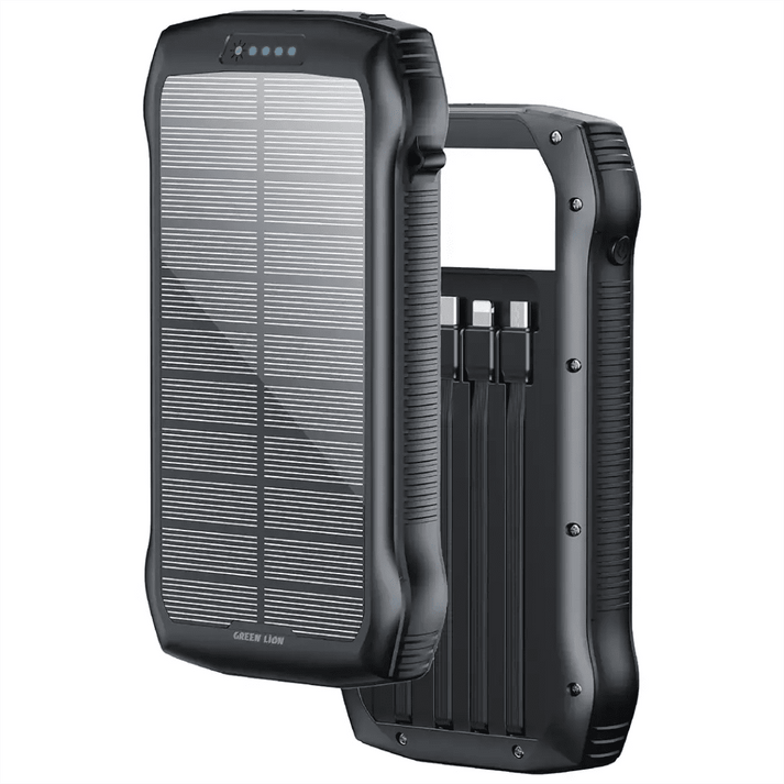 Green Lion Solar Force 20000mAh Power Bank - Black - Saif Al Najmi KwPower BanksGreen LionSaif Al Najmi KwGreen Lion Solar Force 20000mAh Power Bank - Black - Saif Al Najmi Kw