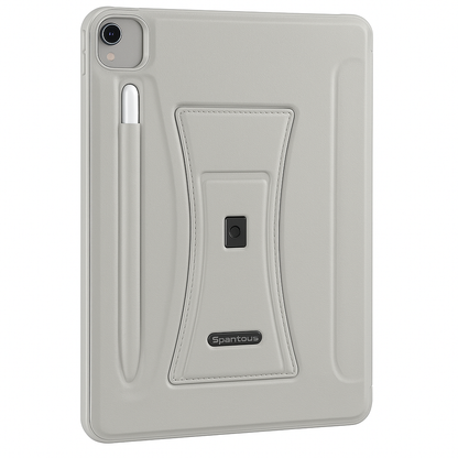 APPLE Premium Leather iPad Case with Kickstand & Apple Pencil Holder – Multiple Colors