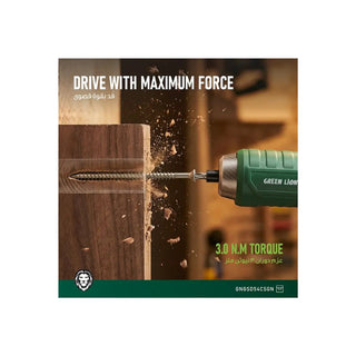 GSD - 54 Cordless Screwdriver Green Lion Electric Mini Tool - Green - Saif Al Najmi KwTOOLKITGreen LionSaif Al Najmi KwGSD - 54 Cordless Screwdriver Green Lion Electric Mini Tool - Green