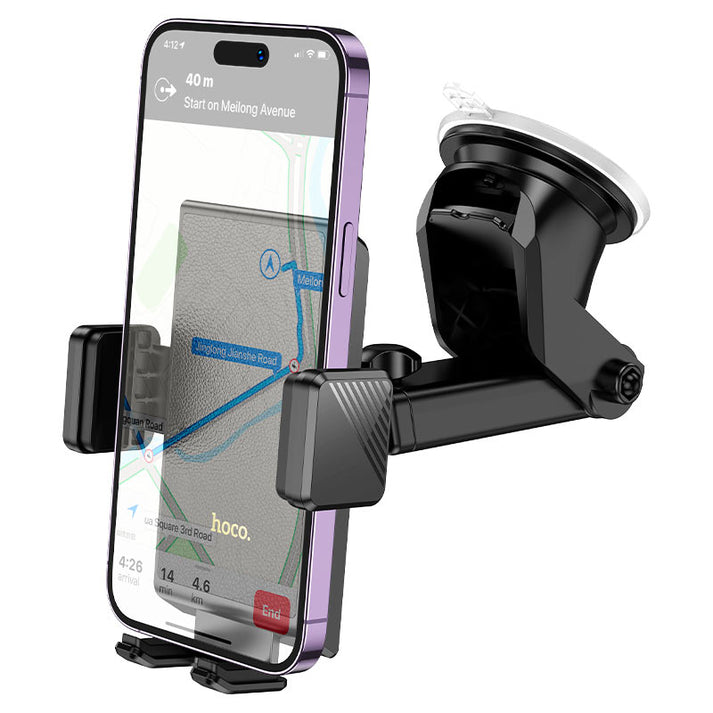 H49 Precious push - type car holder(center console) - Black - Saif Al Najmi KwMobile StandsHocoSaif Al Najmi KwHOCO H49132618H49 Precious push - type car holder(center console) - Black - Saif Al Najmi Kw