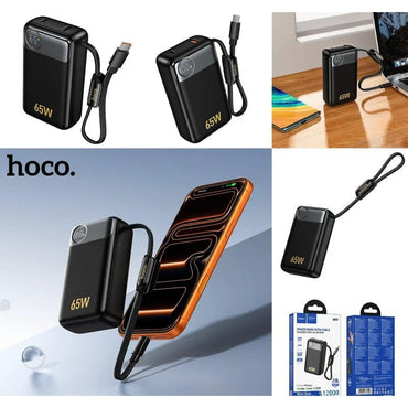 Hoco 12000mAh, PD65W Skillfull USB - C Powerbank - Q53 - Saif Al Najmi KwPower BanksHocoSaif Al Najmi KwHoco 12000mAh, PD65W Skillfull USB - C Powerbank - Q53