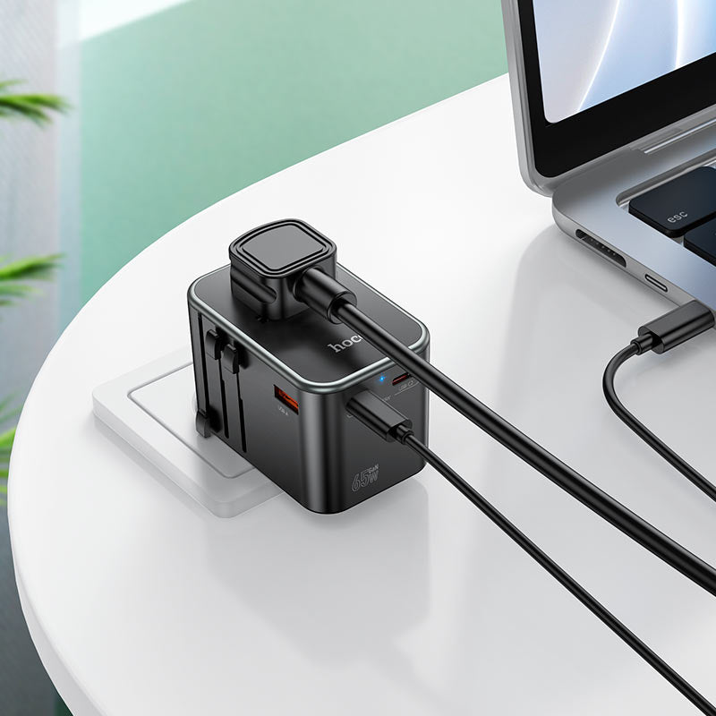 Hoco AC17 Supporter Conversion Charger PD65W EU / US / UK / AU - Saif Al Najmi KwConversion AdapterHocoSaif Al Najmi KwAC17Hoco AC17 Supporter Conversion Charger PD65W EU / US / UK / AU - Saif Al Najmi Kw