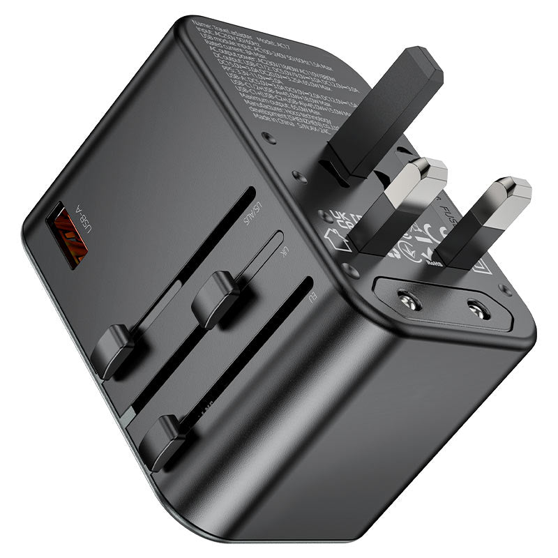 Hoco AC17 Supporter Conversion Charger PD65W EU / US / UK / AU - Saif Al Najmi KwConversion AdapterHocoSaif Al Najmi KwAC17Hoco AC17 Supporter Conversion Charger PD65W EU / US / UK / AU - Saif Al Najmi Kw