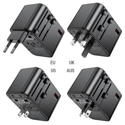 Hoco AC17 Supporter Conversion Charger PD65W EU / US / UK / AU - Saif Al Najmi Kw