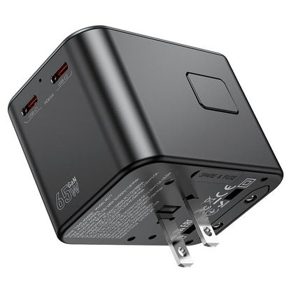Hoco AC17 Supporter Conversion Charger PD65W EU / US / UK / AU - Saif Al Najmi Kw