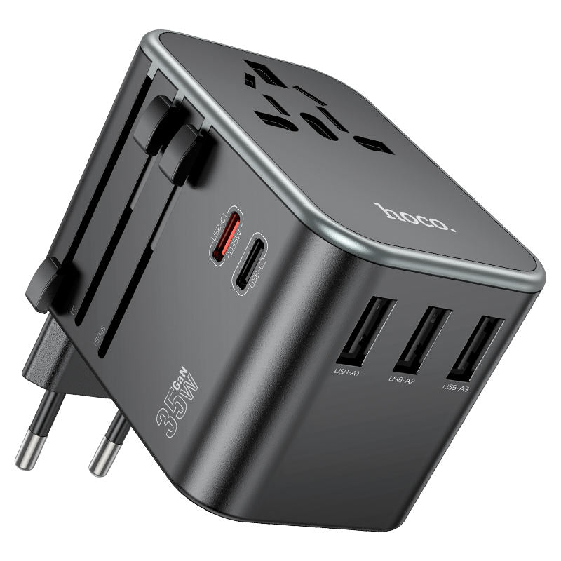 Hoco AC19 Supporter PD 35W Charger - Saif Al Najmi KwOTG / ConnectorsHocoSaif Al Najmi KwAC19133011Hoco AC19 Supporter PD 35W Charger - Saif Al Najmi Kw