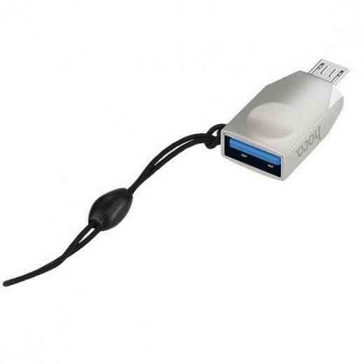 Hoco Adapter Micro USB To USB Charging And Data Sync - Silver - UA10 - Saif Al Najmi KwOTG / ConnectorsHocoSaif Al Najmi KwUA10128499Hoco Adapter Micro USB To USB Charging And Data Sync - Silver - UA10 - Saif Al Najmi Kw