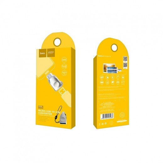 Hoco Adapter Micro USB To USB Charging And Data Sync - Silver - UA10 - Saif Al Najmi KwOTG / ConnectorsHocoSaif Al Najmi KwUA10128499Hoco Adapter Micro USB To USB Charging And Data Sync - Silver - UA10 - Saif Al Najmi Kw