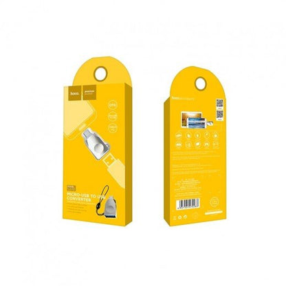 Hoco Adapter Micro USB To USB Charging And Data Sync - Silver - UA10 - Saif Al Najmi KwOTG / ConnectorsHocoSaif Al Najmi KwUA10128499Hoco Adapter Micro USB To USB Charging And Data Sync - Silver - UA10 - Saif Al Najmi Kw