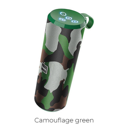 Hoco BS33 Voice sports wireless speaker - Saif Al Najmi KwWireless SpeakersHocoSaif Al Najmi KwBS33-army greenGreenHoco BS33 Voice sports wireless speaker - Camouflage green - Saif Al Najmi Kw