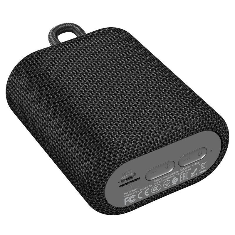 Hoco BS47 Uno sports BT speaker - Black - Saif Al Najmi Kw
