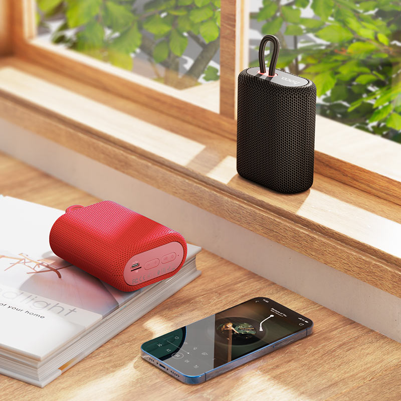 Hoco BS47 Uno sports BT speaker - Red - Saif Al Najmi Kw