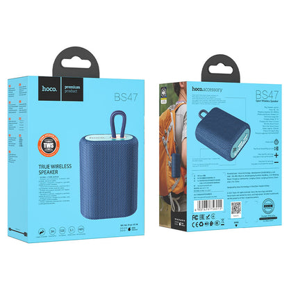 Hoco BS47 Uno sports BT speaker - Navy blue - Saif Al Najmi Kw