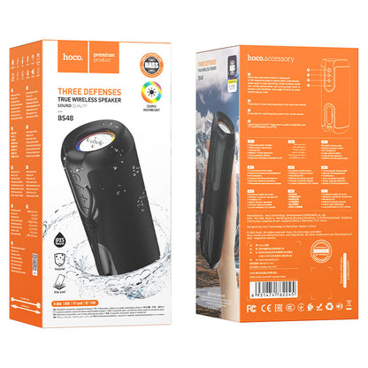 Hoco BS48 Artistic sports BT speaker - Black - Saif Al Najmi Kw