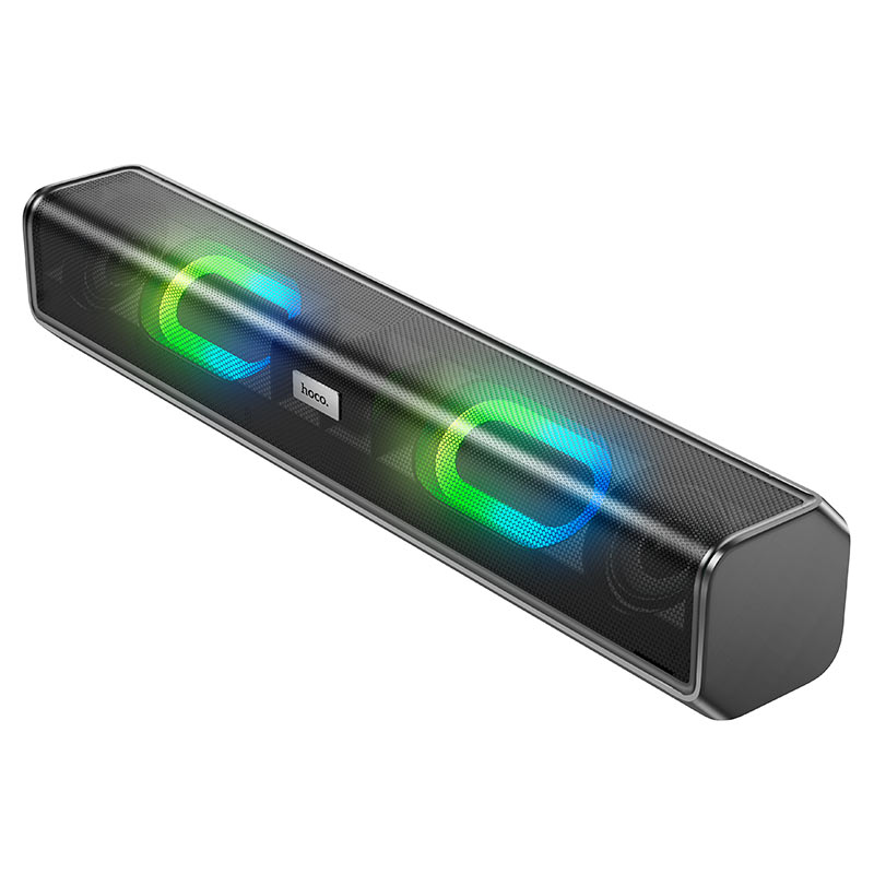Hoco BS49 Dazzling sound desktop wireless speaker - Black - Saif Al Najmi Kw