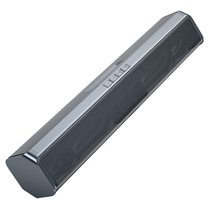 Hoco BS49 Dazzling sound desktop wireless speaker - Metal gray - Saif Al Najmi Kw