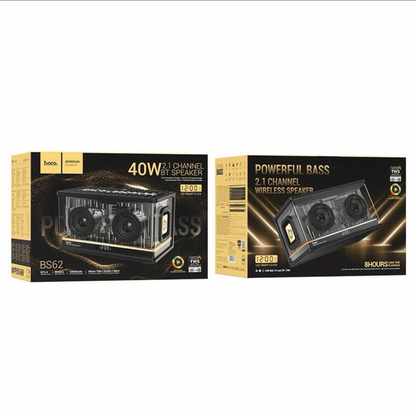 HOCO BS62 Flash Cold Energy 2.1 Desktop Bluetooth Speaker - Saif Al Najmi KwWireless SpeakersHocoSaif Al Najmi KwHOCO BS62 Flash Cold Energy 2.1 Desktop Bluetooth Speaker