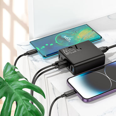 Hoco C133B Earl Charging Station (75W PD45W + QC3.0 UK) - Saif Al Najmi Kw