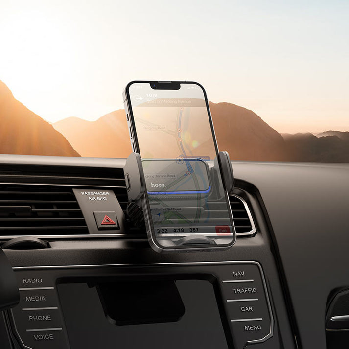 Hoco CA201 Car Air Vent Phone Holder – Compact & Universal Mount - Saif Al Najmi KwPhone HolderHocoSaif Al Najmi KwHoco CA201 Car Air Vent Phone Holder – Compact & Universal Mount
