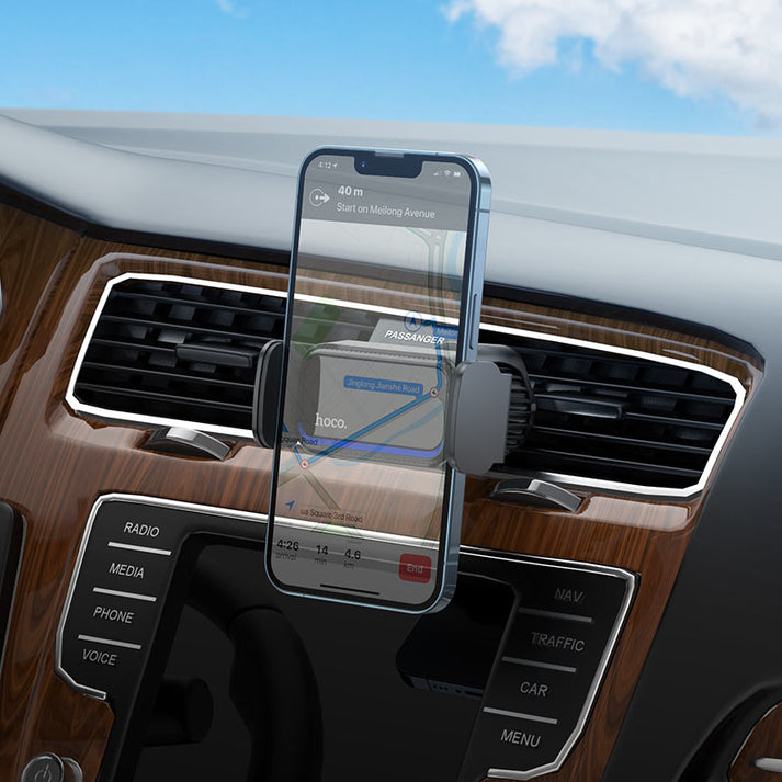 Hoco CA201 Car Air Vent Phone Holder – Compact & Universal Mount - Saif Al Najmi KwPhone HolderHocoSaif Al Najmi KwHoco CA201 Car Air Vent Phone Holder – Compact & Universal Mount