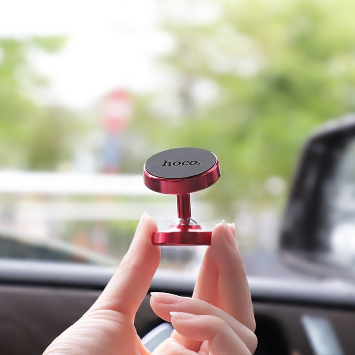 Hoco CA36 Plus Dashboard Metal Magnetic In - Car Holder - Secure Phone Mount - Saif Al Najmi KwMobile StandsHocoSaif Al Najmi KwHOCO CA38RedHOCO CA36 PLUS DASHBOARD METAL MAGNETIC IN - CAR HOLDER - Red - Saif Al Najmi Kw