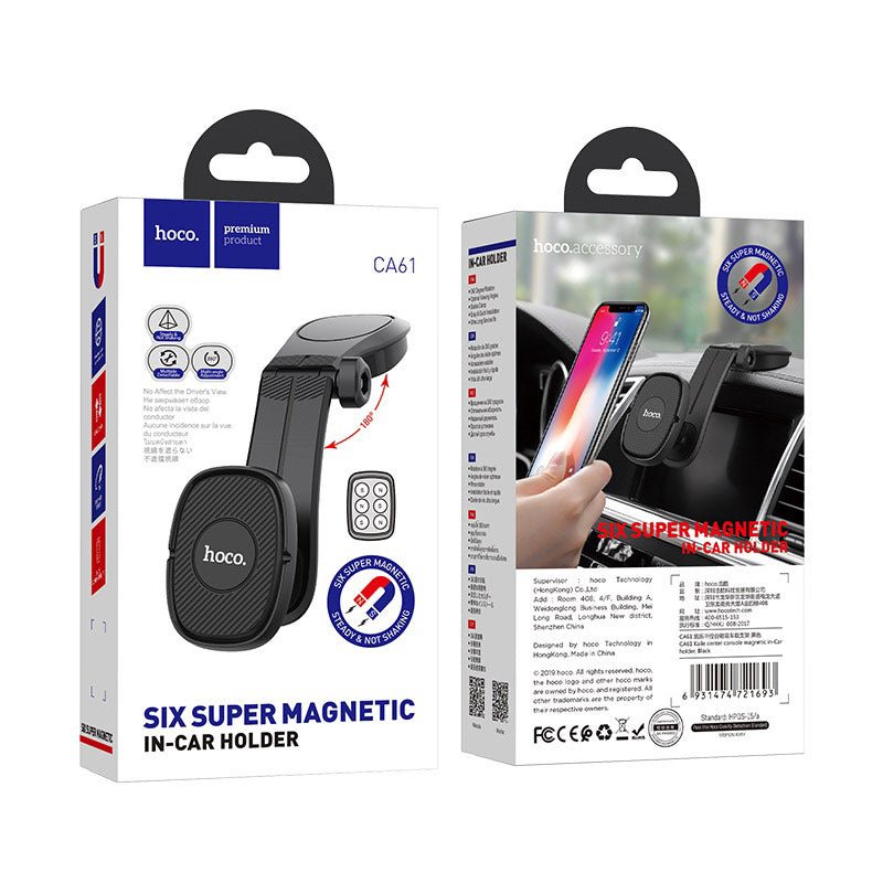 HOCO CA61 Kaile Magnetic Car Holder – Dashboard Mount - Saif Al Najmi KwPhone HolderHocoSaif Al Najmi KwHOCO CA61 Kaile Magnetic Car Holder – Dashboard Mount