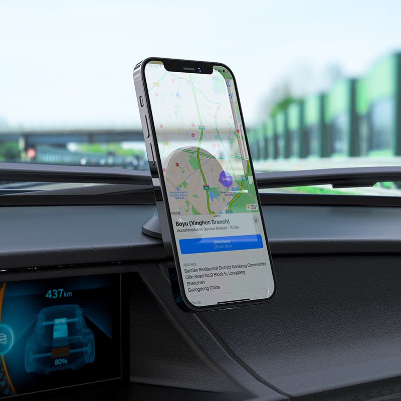 HOCO CA79 Ligue Magnetic Car Holder – Dashboard Mount - Saif Al Najmi KwPhone HolderHocoSaif Al Najmi KwHOCO CA79 Ligue Magnetic Car Holder – Dashboard Mount