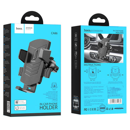 Hoco CA86 Davy Air Outlet Car Phone Holder - Saif Al Najmi Kw