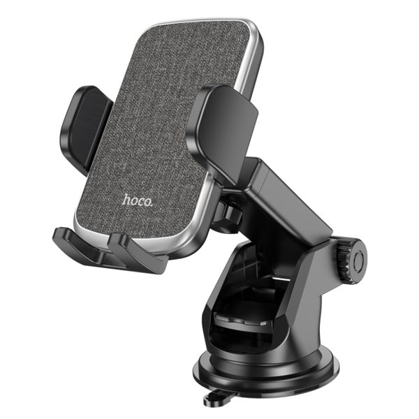 Hoco CA95 Polaris Telescopic Car Phone Holder – Suction Mount (Black) - Saif Al Najmi KwPhone HolderHocoSaif Al Najmi KwHoco CA95 Polaris Telescopic Car Phone Holder – Suction Mount (Black)