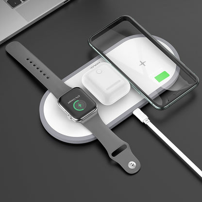 Hoco Wireless charger “CW24 Handsome” 3-in-1 tabletop charging dock 10w