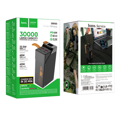 Hoco DB100 Fast Charging 30000mAh PD65W Power Bank - Powerbanks - Buy at best price in Bangladesh (image 4)