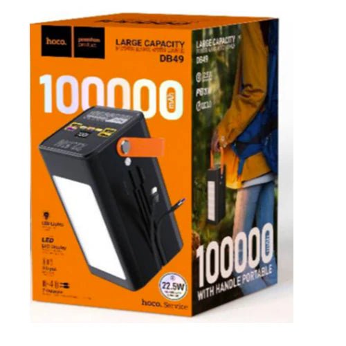HOCO DB49 100000mAh 22.5W Fast Charging Power Bank - Saif Al Najmi KwPower BanksHocoSaif Al Najmi KwHOCO DB49 100000mAh 22.5W Fast Charging Power Bank