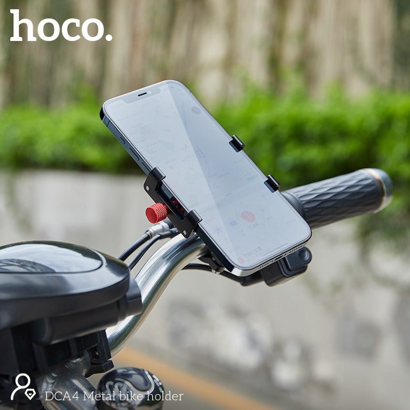 HOCO DCA4 Metal Bike Phone Holder – Universal Mount - Saif Al Najmi KwPhone HolderHocoSaif Al Najmi KwHOCO DCA4 Metal Bike Phone Holder – Universal Mount