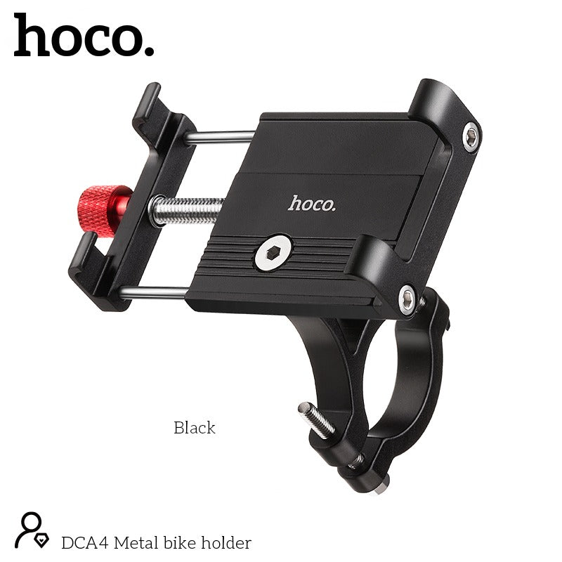 HOCO DCA4 Metal Bike Phone Holder – Universal Mount - Saif Al Najmi KwPhone HolderHocoSaif Al Najmi KwHOCO DCA4 Metal Bike Phone Holder – Universal Mount