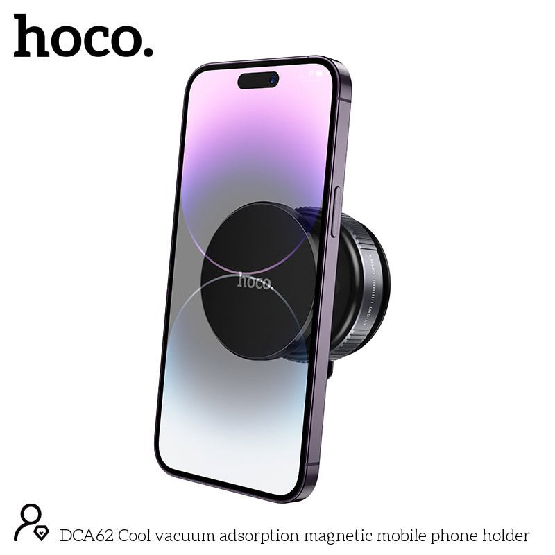 HOCO DCA62 Multipurpose Phone Holder – Suction Mount for Dash & Glass - Saif Al Najmi KwPhone HolderHocoSaif Al Najmi KwHOCO DCA62 Multipurpose Phone Holder – Suction Mount for Dash & Glass