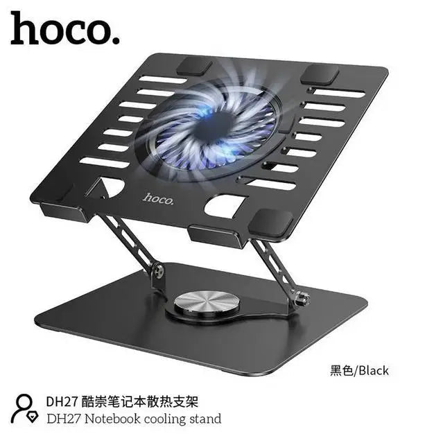 HOCO DH27 Metal Laptop Cooling Stand Aluminum Holder - Saif Al Najmi Kwlaptop standHocoSaif Al Najmi KwHOCO DH27 Metal Laptop Cooling Stand Aluminum Holder