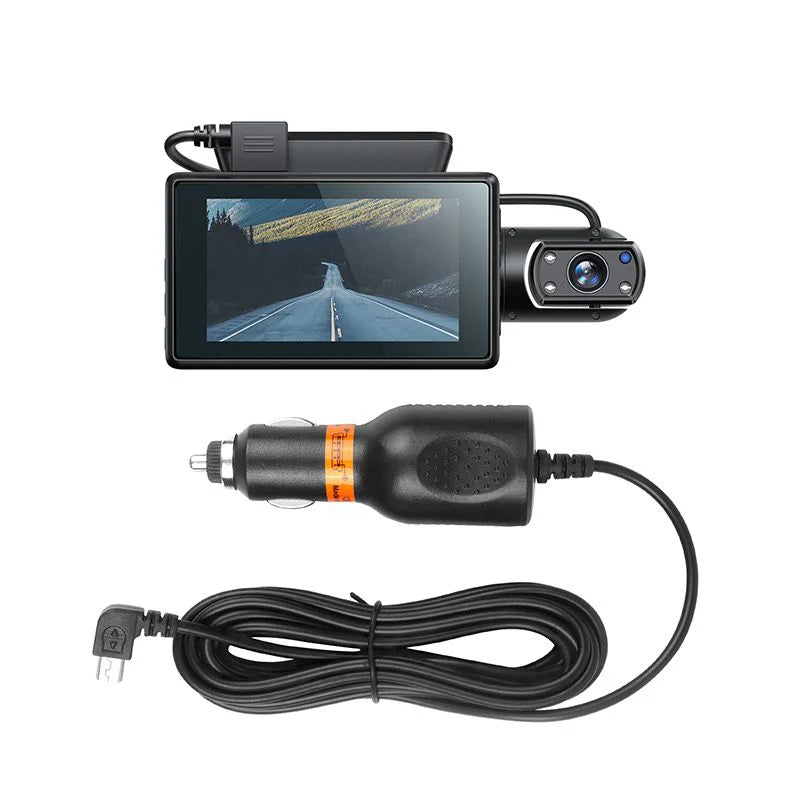 Hoco DI07 Max Dual Camera Driving Recorder Dash Camera (Wifi Version) - Saif Al Najmi Kw