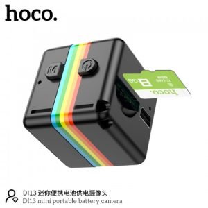 HOCO Di13 Portable Mini Camera - Compact, Lightweight & High - Quality - Saif Al Najmi KwSmart CameraHocoSaif Al Najmi KwHOCO Di13 Portable Mini Camera - Compact, Lightweight & High - Quality - Saif Al Najmi Kw