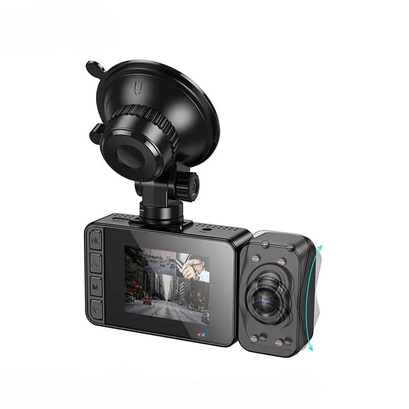 Hoco DI62 Car Driving Recorder – 150mAh | 4" Inch | 1080 Full HD | WiFi – Black - Saif Al Najmi KwCar Dash CameraHocoSaif Al Najmi KwHoco DI62 Car Driving Recorder – 150mAh | 4" Inch | 1080 Full HD | WiFi – Black